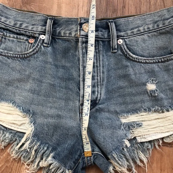 Free People Jeans Shorts 25 NWT - Picture 9 of 12